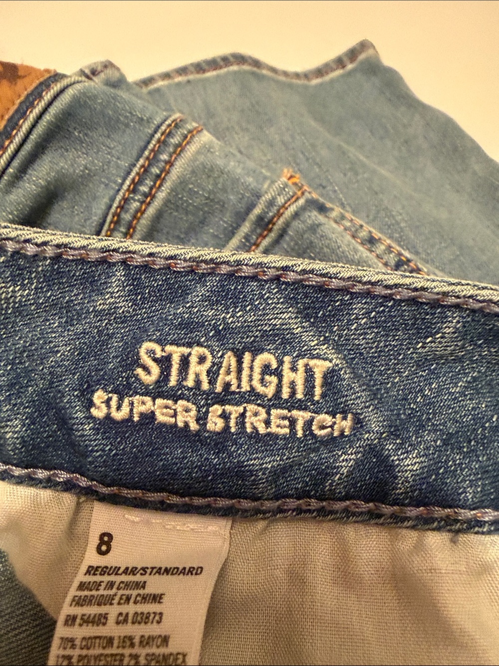 NWT  A& E Women’s  Light Blue Stretch Slim Jeans - Picture 8 of 8